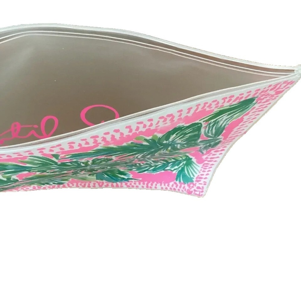 NWOT LILLY PULITZER SWIM SUIT PACKING ZIP UP BAG TRAVEL WATERPROOF BEACH POOL - Picture 5 of 6